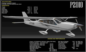 A mock-up of the Tecnam P2010. (Tecnam)